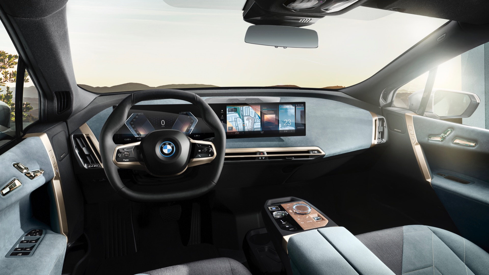 BMW iX electric SUV will offer integrated head-up display, more