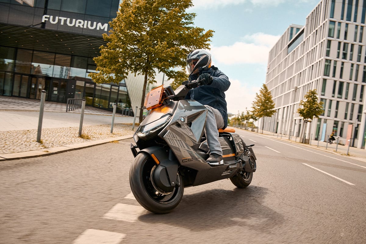 First Look: The new BMW CE 04 Electric Scooter - ZA Bikers | Motor Memos